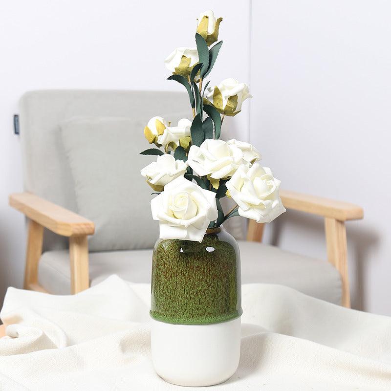 Gypsophila Dried Flower Vase Modern And Simple - Pacisia