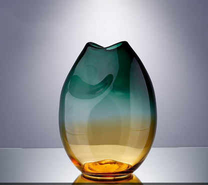 Hand Blown Handmade Glass Vase - Pacisia