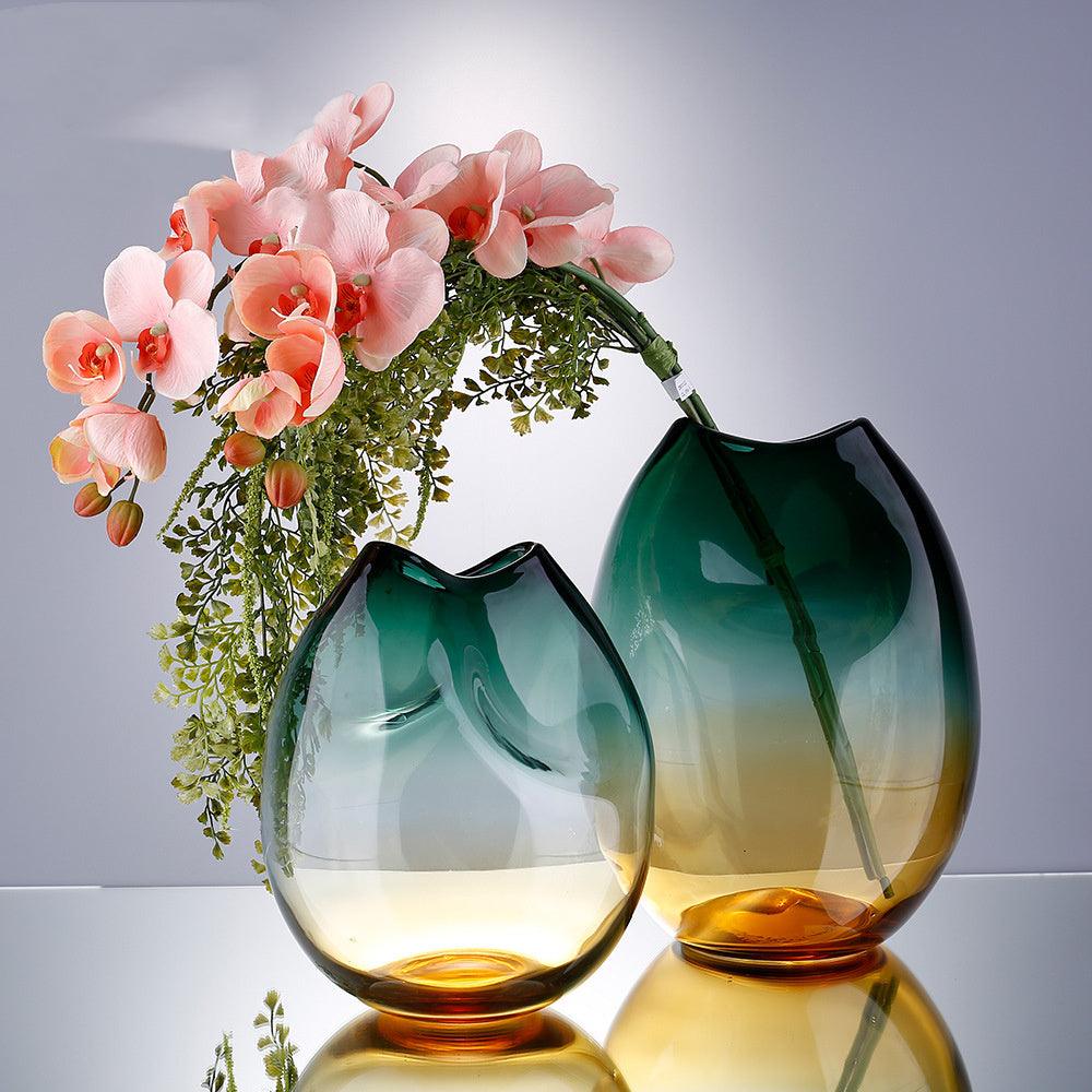 Hand Blown Handmade Glass Vase - Pacisia