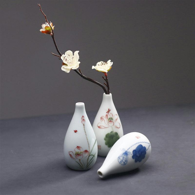 Hand painted ceramic vase - Pacisia