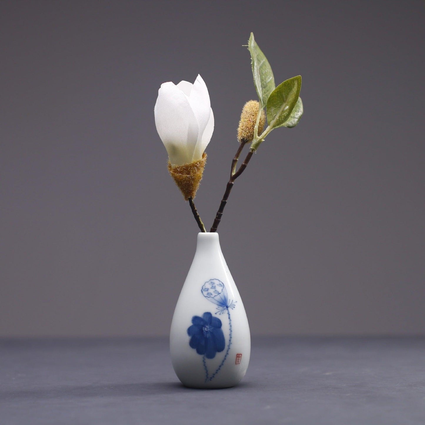 Hand painted ceramic vase - Pacisia