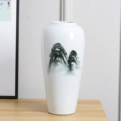 Hand painted zen vase - Pacisia