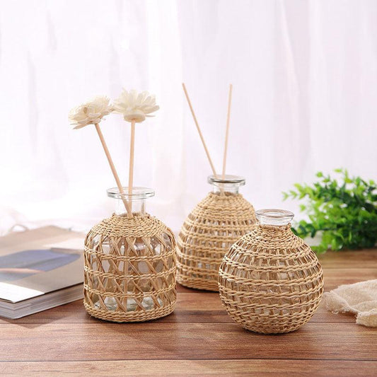 Hand-woven Glass Aroma Vase Ornaments - Pacisia