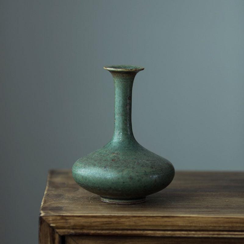 Handmade Creative Japanese Vintage Pottery Vase Ornament - Pacisia