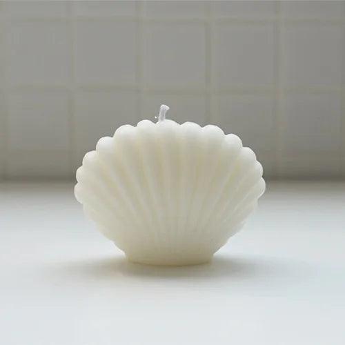 Handmade Shell Shaped Soy Wax Candle - Elegant Home Decor & Gift - Pacisia