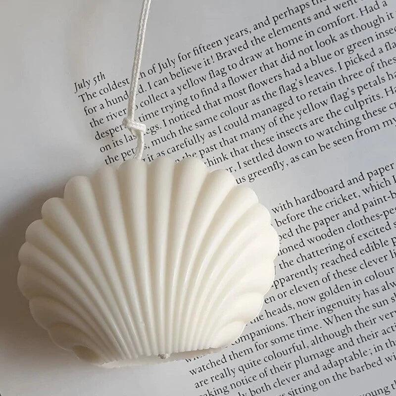 Handmade Shell Shaped Soy Wax Candle - Elegant Home Decor & Gift - Pacisia