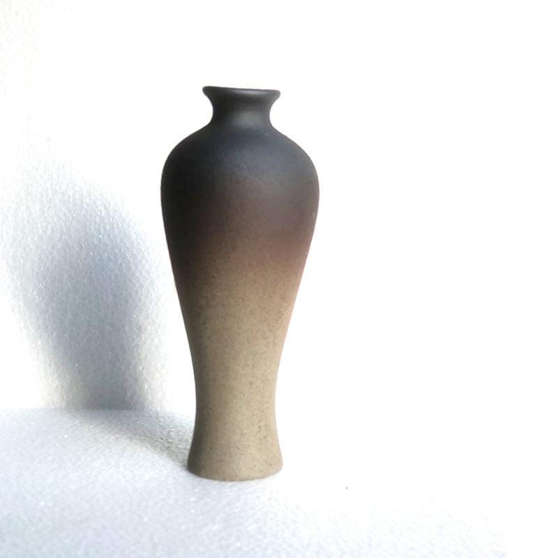 Handmade stoneware vintage flower hydroponic plant vase - Pacisia