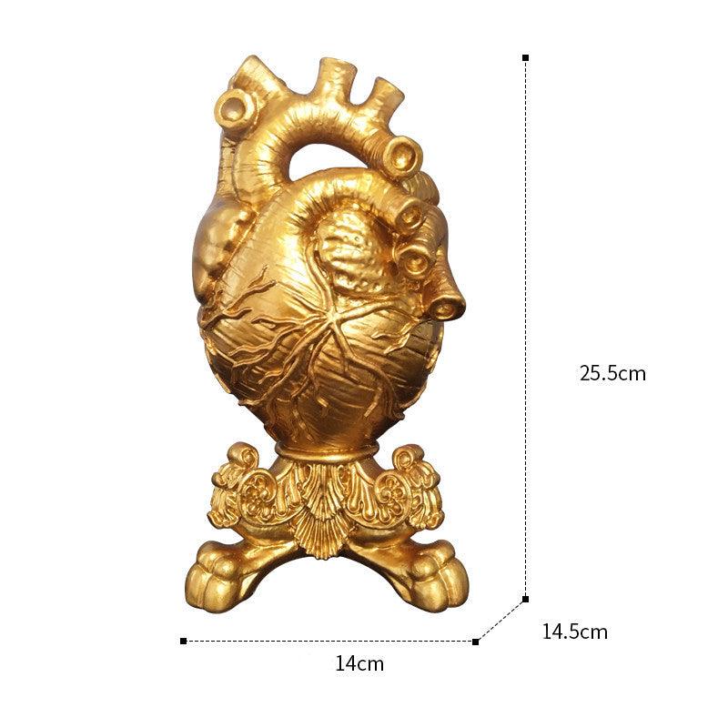 Heart Shaped Vase Decoration Ornaments Flower Arrangement - Pacisia