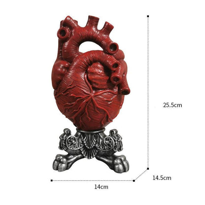 Heart Shaped Vase Decoration Ornaments Flower Arrangement - Pacisia