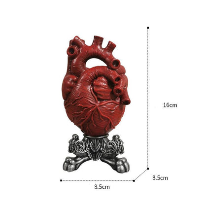 Heart Shaped Vase Decoration Ornaments Flower Arrangement - Pacisia