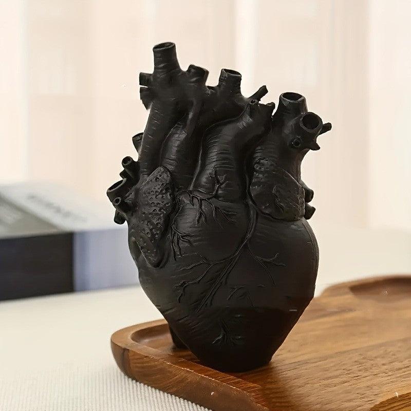 Heart Vase Resin Decorations Model Room Table - Pacisia