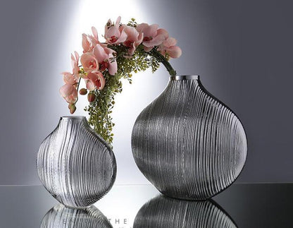 High-grade Hand-blown Glass Vase Decoration Flowers - Pacisia