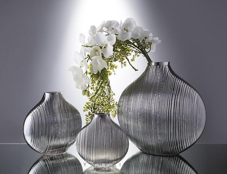 High-grade Hand-blown Glass Vase Decoration Flowers - Pacisia