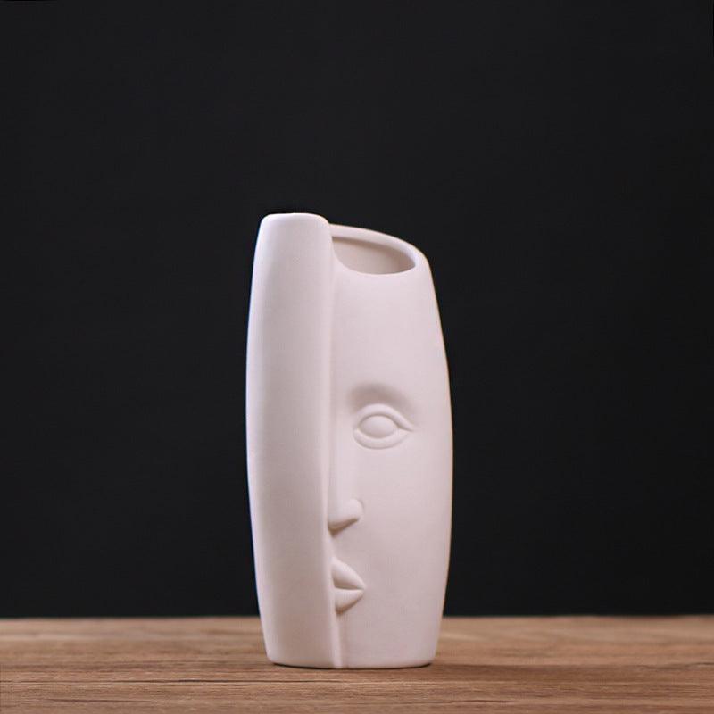 Home Ceramic Body Shape Art Vase Living Room - Pacisia