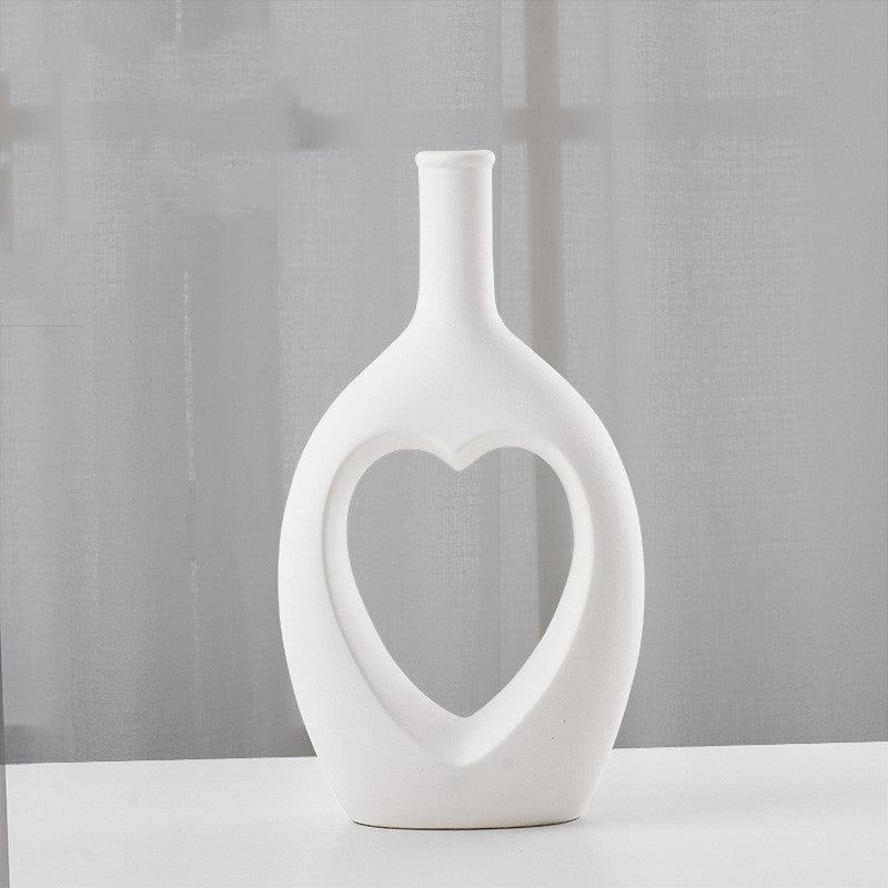 Home Creative Skeleton Love Ceramic Vase Ornaments - Pacisia