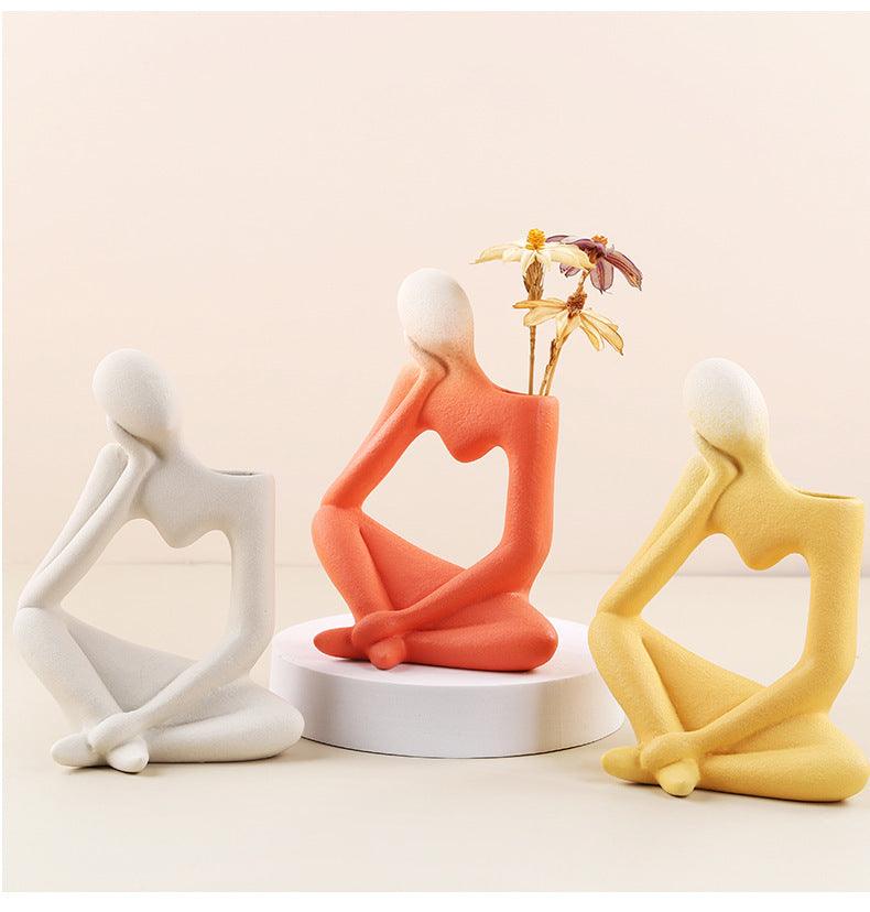 Home Creative Vase Desktop Decoration Ornaments - Pacisia