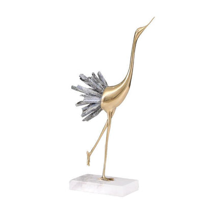 Home Crystal Crane Decoration - Pacisia