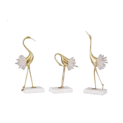 Home Crystal Crane Decoration - Pacisia