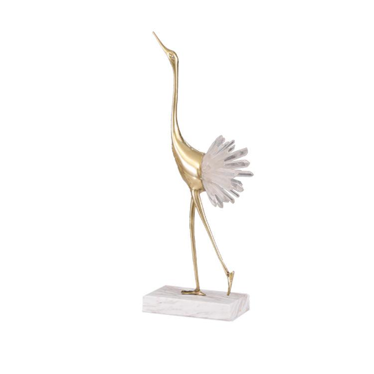 Home Crystal Crane Decoration - Pacisia