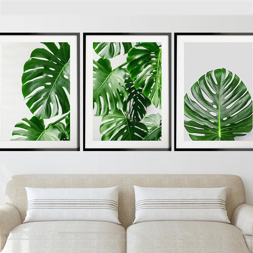 Home Decor Green Plant Canvas Painting - Living Room Wall Art - Pacisia