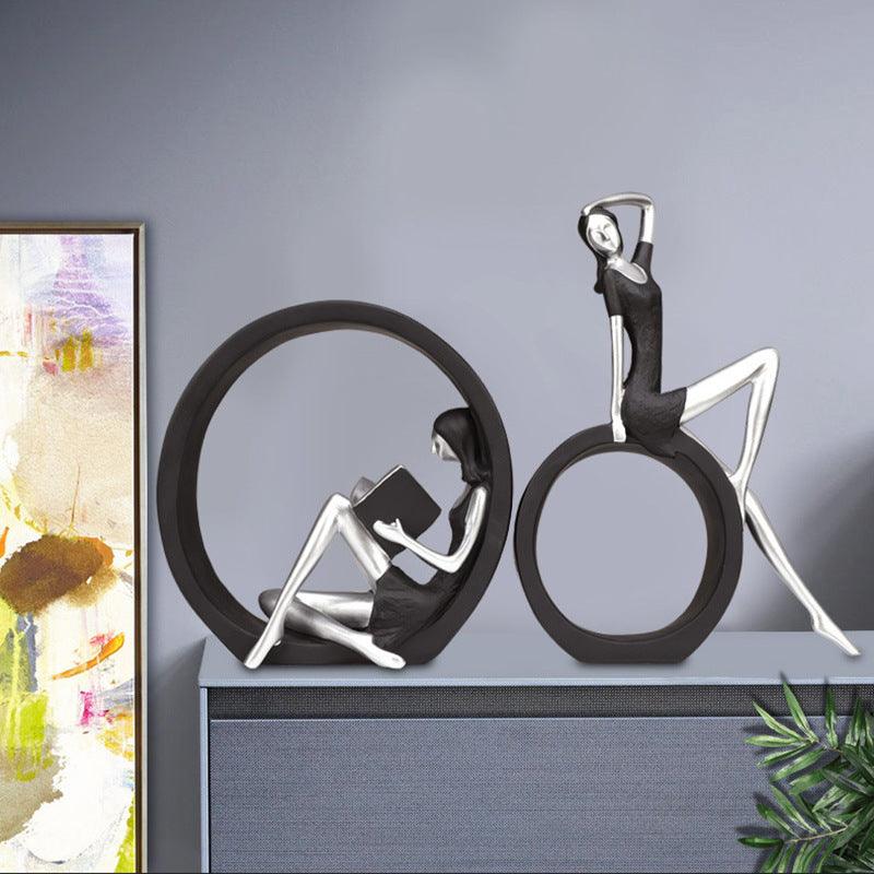 Home Decor Living Room Art Art Girl - Pacisia