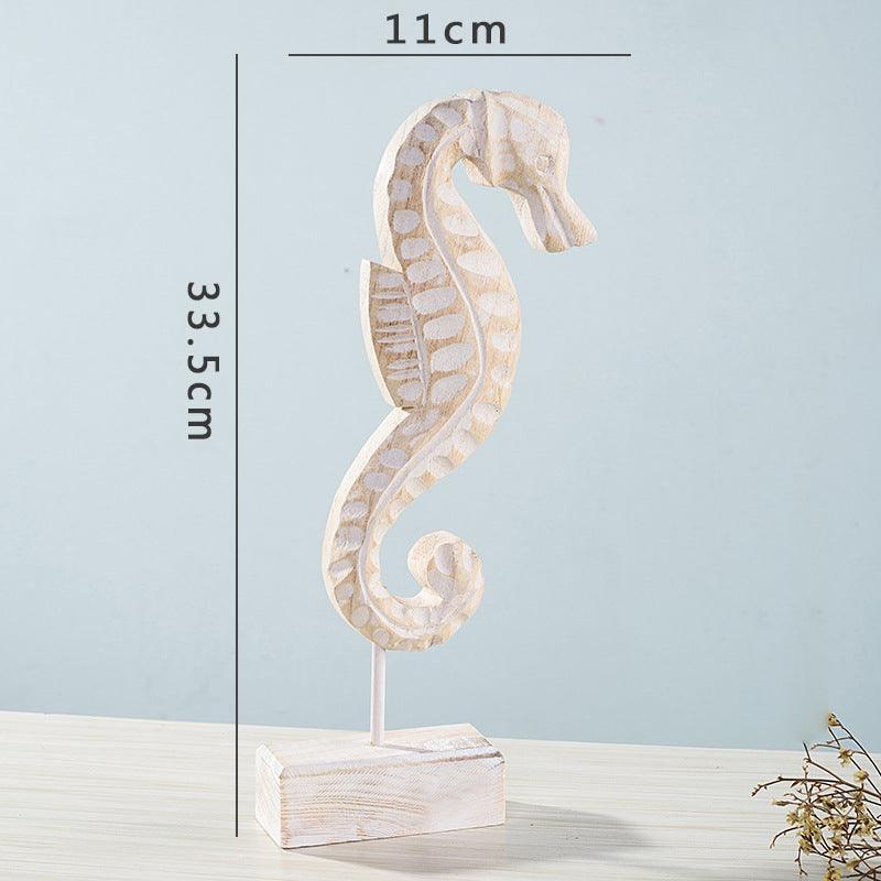 Home decor starfish seahorse conch living room - Pacisia