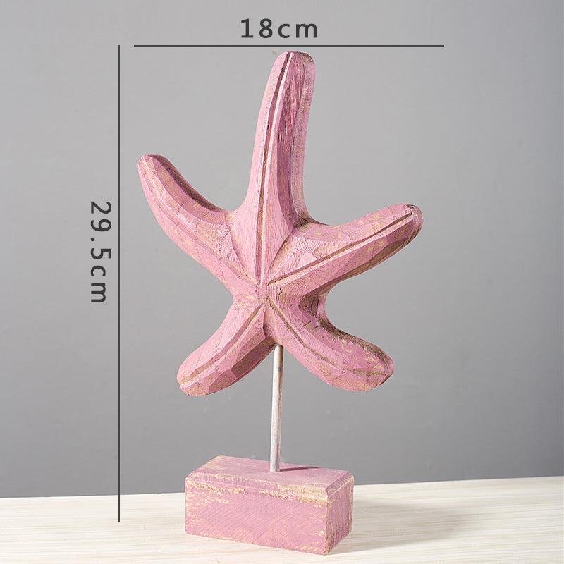 Home decor starfish seahorse conch living room - Pacisia