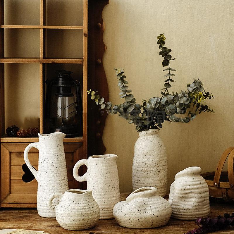 Home Fashion Simple Ceramic Vase Decoration - Pacisia