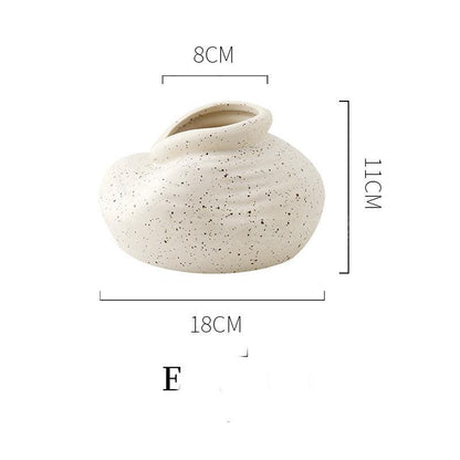 Home Fashion Simple Ceramic Vase Decoration - Pacisia