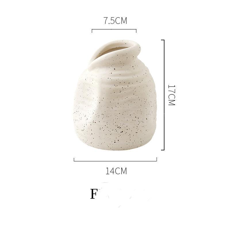 Home Fashion Simple Ceramic Vase Decoration - Pacisia