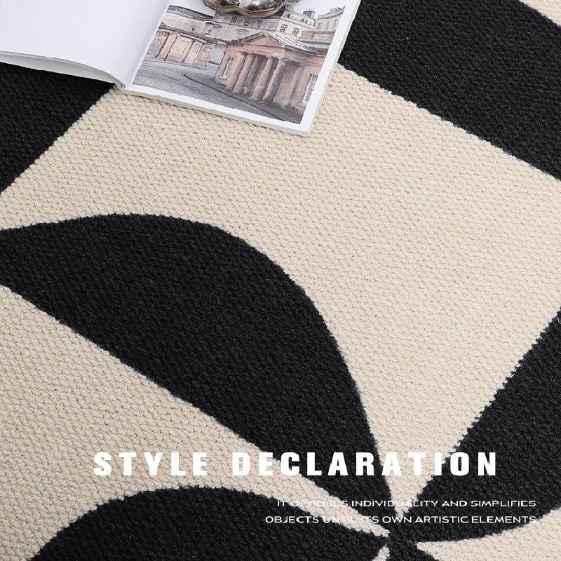 Home Fashion Simple Living Room Retro Wool Carpet - Pacisia