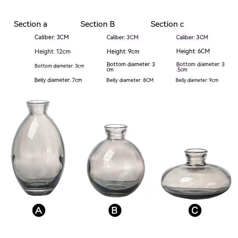 Home Light Luxury Mini Glass Vase - Pacisia