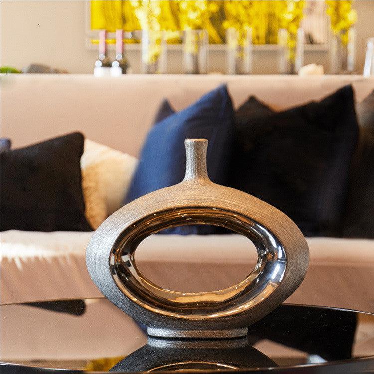 Home Simple Ceramic Vase Floral Decoration - Pacisia