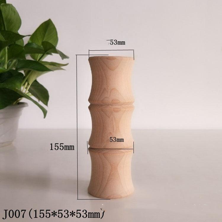 Home Simple Decoration Wooden Vase Office - Pacisia