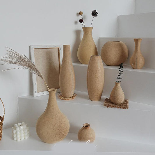 Home Simple Decoration Wooden Vase Ornaments - Pacisia