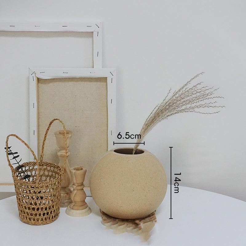 Home Simple Decoration Wooden Vase Ornaments - Pacisia