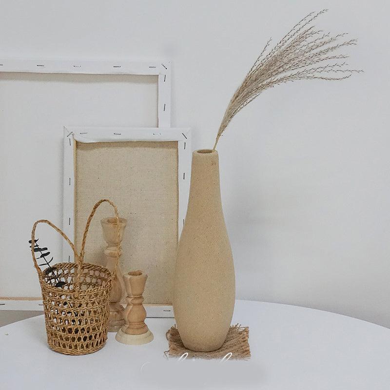 Home Simple Decoration Wooden Vase Ornaments - Pacisia