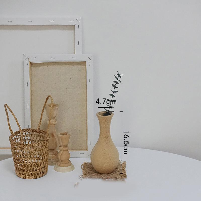 Home Simple Decoration Wooden Vase Ornaments - Pacisia