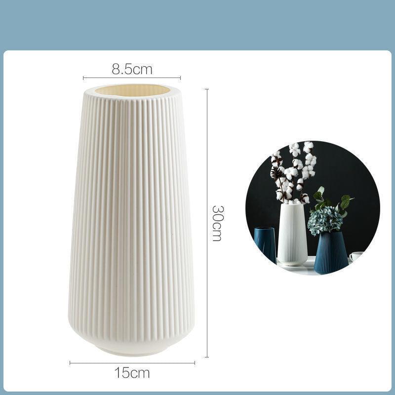 Home Simple European Style Plastic Small Vase - Pacisia