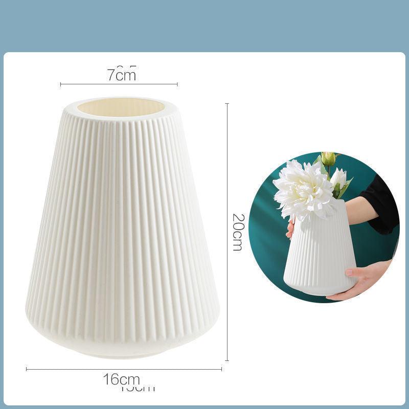 Home Simple European Style Plastic Small Vase - Pacisia