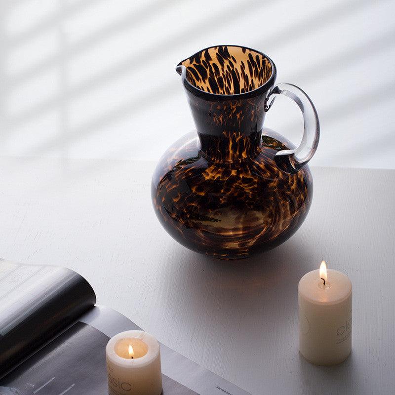 Home Tortoiseshell Glass Vase Decoration Ornaments - Pacisia