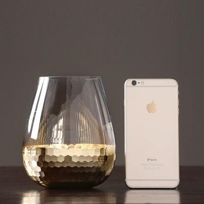 Honeycomb Glass Vase Transparent - Pacisia