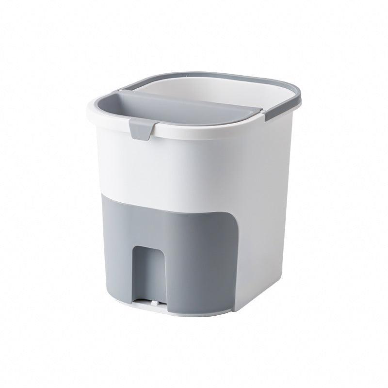 Household Dry And Wet Separation Kitchen Drain Trash Bin Kitchen Waste Trash Storage Bin - Pacisia