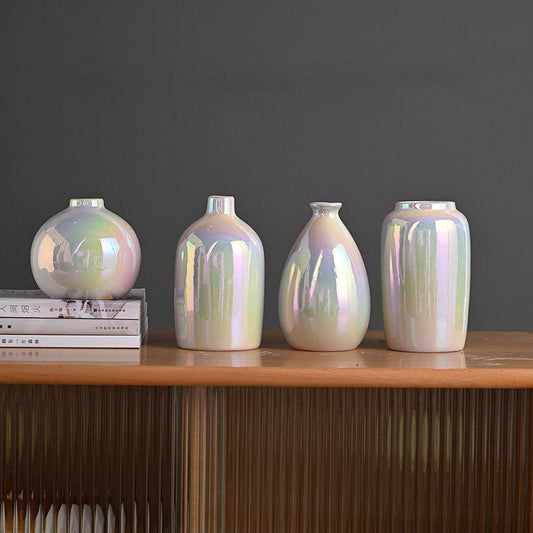 Household Fashion Pearl Phantom Ceramic Vase - Pacisia