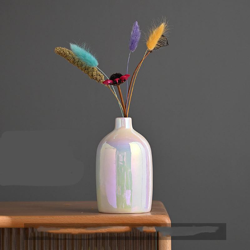 Household Fashion Pearl Phantom Ceramic Vase - Pacisia