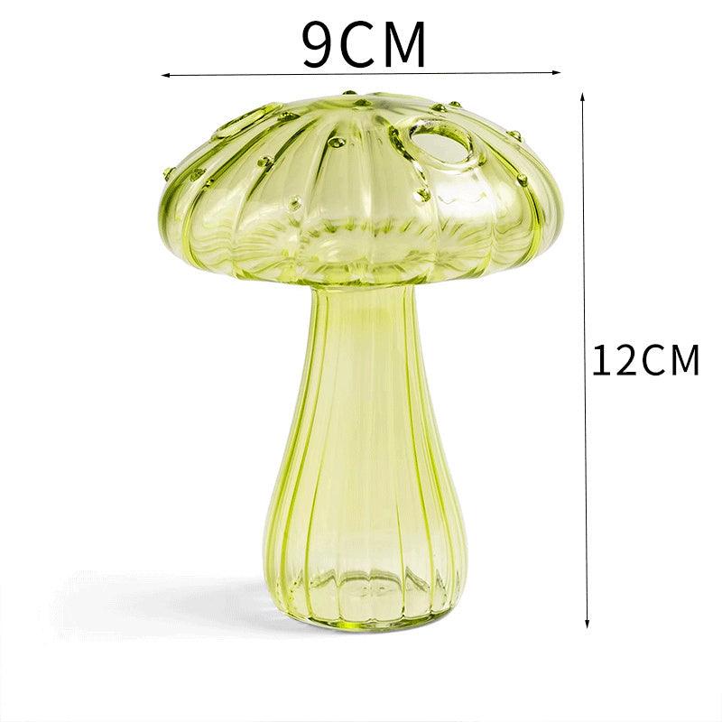 Household Glass Mushroom Vase Aromatherapy Bottle - Pacisia