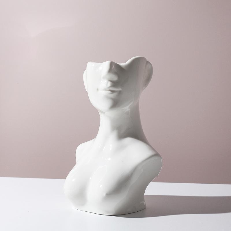 Human Body Shape Ceramic Vase - Pacisia