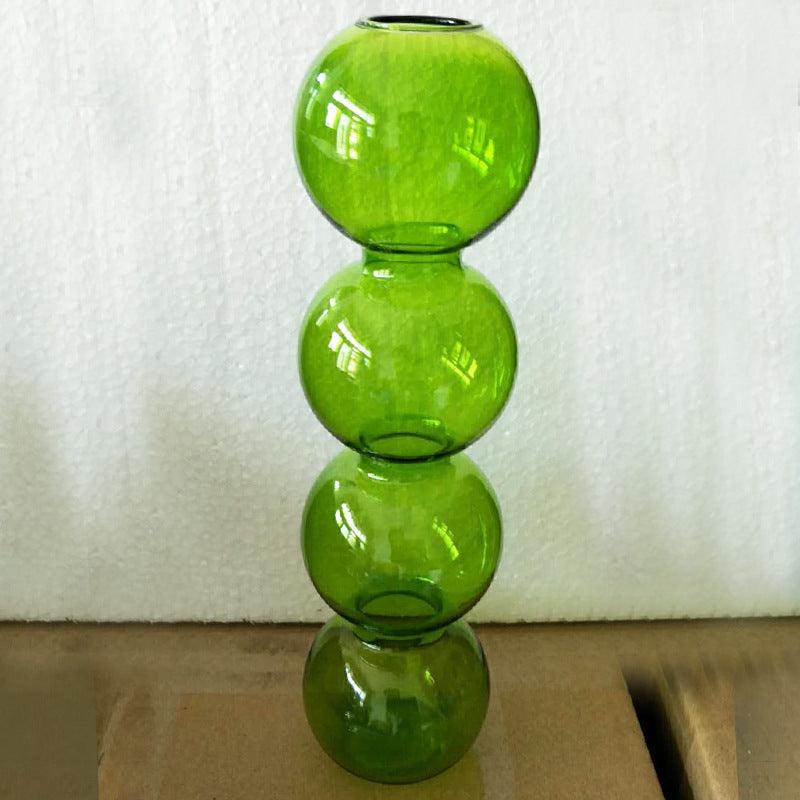 Hydroponic Spherical Bubble Glass Vase Home Decoration - Pacisia