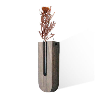 Indoor Wall Hanging Planter Wooden Vase - Pacisia