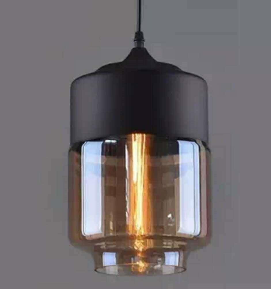 Industrial glass chandelier - Pacisia